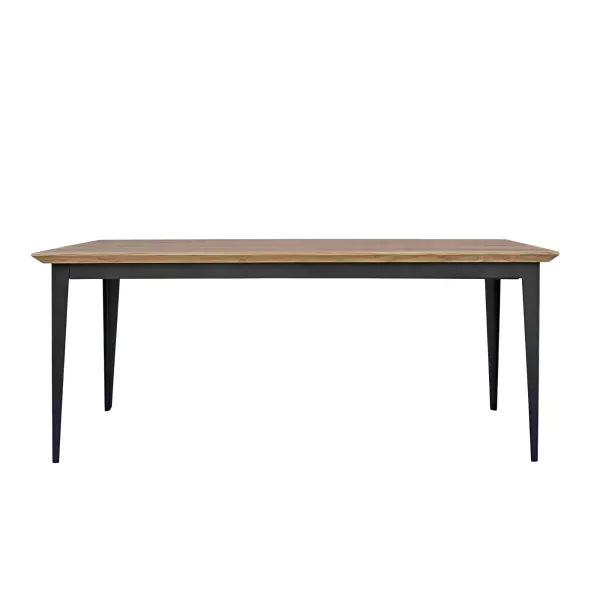 Stół dębowy rozkładany VIVA II 215×100 + 1×45 cm 771411