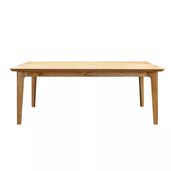 Stół dębowy z litego drewna TOSCANIA 160×90 + 1×45 cm 566623