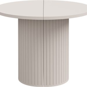 Stół do jadalni 100 cm ONELIO beż piaskowy 939886 Stół do jadalni 100 cm ONELIO beż piaskowy 939886