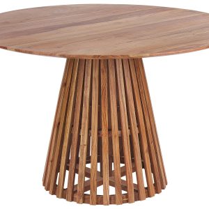 Stół do jadalni 120 cm drewno akacjowe ciemne 300973 Stół do jadalni 120 cm drewno akacjowe ciemne 300973