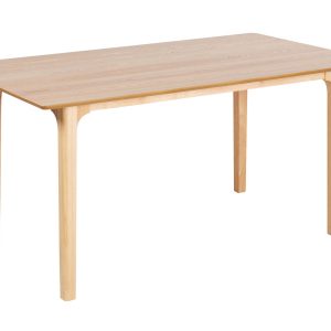 Stół do jadalni 160 x 90 cm fornir jesionowy 300980