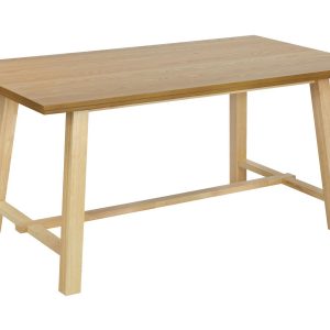 Stół do jadalni 160×90 jasne drewno 281211