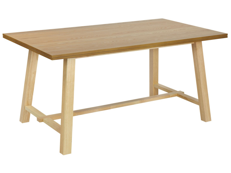 Stół do jadalni 160x90 jasne drewno 281211