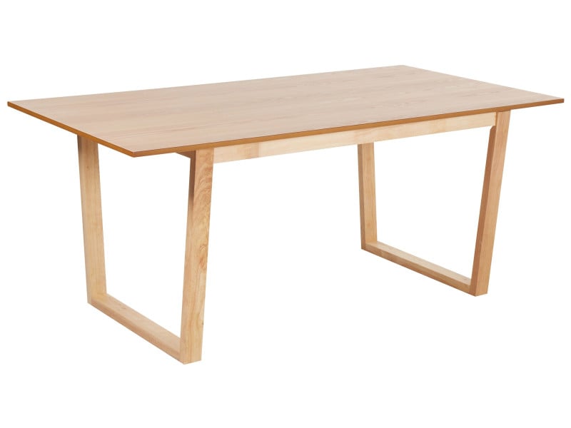 Stół do jadalni 180 x 95 cm fornir jesionowy 300984