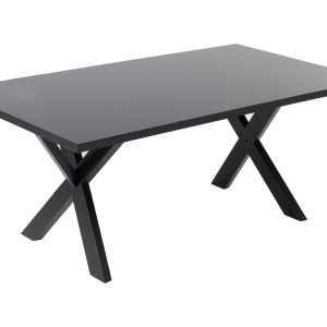 Stół do jadalni 180×100 cm czarny 194032