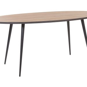 Stół do jadalni 180×90 ciemne drewno 346509