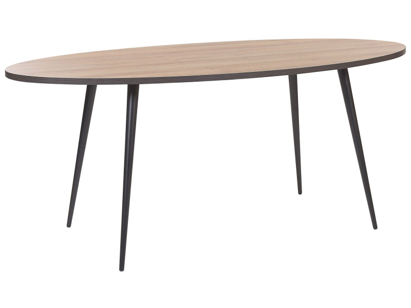 Stół do jadalni 180x90 ciemne drewno 346509