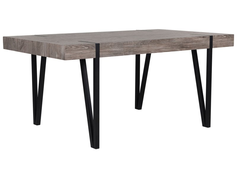 Stół do jadalni 180x90 cm ciemne drewno 193900