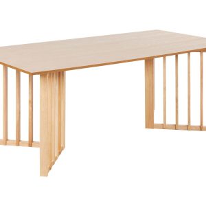 Stół do jadalni 200 x 100 cm fornir jesionowy 300982