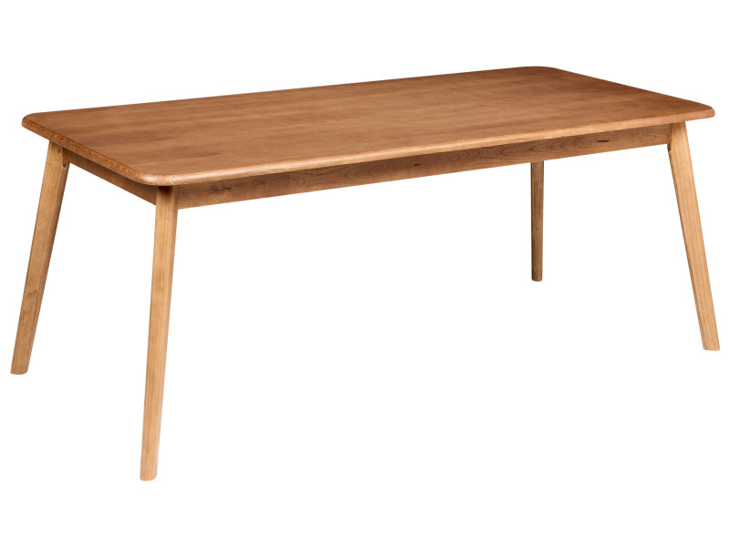 Stół do jadalni 200 x 90 cm dąb ciemny 781884