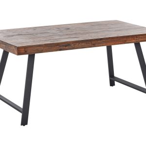 Stół do jadalni ciemne drewno sosnowe MDF 567434 Stół do jadalni ciemne drewno sosnowe MDF 567434