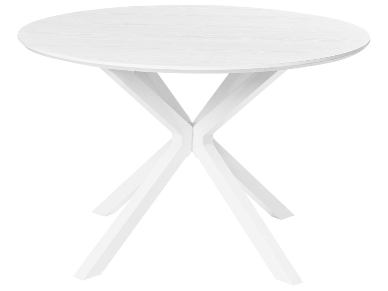 Stół do jadalni FITZROY Biały 120 cm 736226