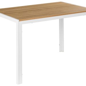 Stół do jadalni MANN Jasny brąz/ biały 120 cm 70 cm 736221 Stół do jadalni MANN Jasny brąz/ biały 120 cm 70 cm 736221