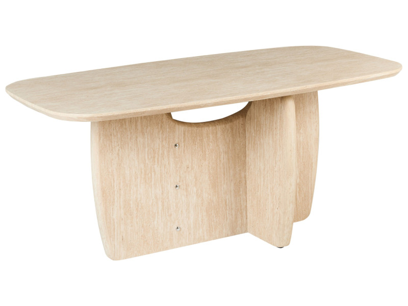 Stół do jadalni MDF 180 x 90 cm jasnobrązowy 796480