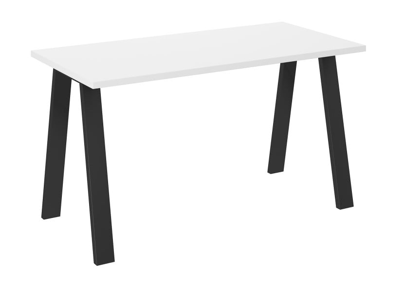 Stół do jadalni metalowe nogi Kleo 138x67 Biały 198821