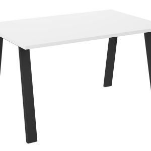Stół do jadalni metalowe nogi Kleo 138×90 Biały 198829 Stół do jadalni metalowe nogi Kleo 138×90 Biały 198829