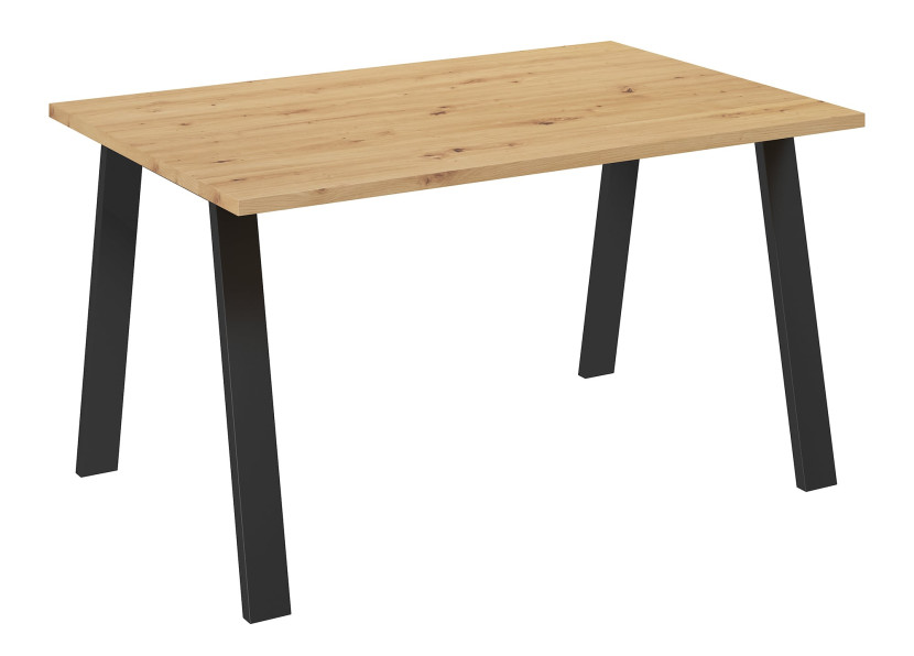 Stół do jadalni metalowe nogi Kleo 138x90 Dąb Artisan 198849
