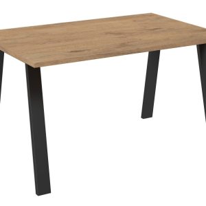 Stół do jadalni metalowe nogi Kleo 138×90 Dąb Lancelot 198843 Stół do jadalni metalowe nogi Kleo 138×90 Dąb Lancelot 198843