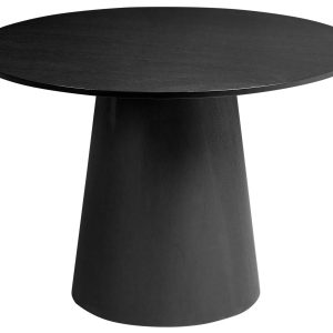 Stół do jadalni okrągły 120 cm czarny 781782 Stół do jadalni okrągły 120 cm czarny 781782