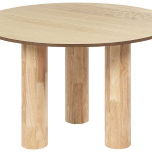 Stół do jadalni okrągły ⌀ 120 cm jasne drewno 568602 Stół do jadalni okrągły ⌀ 120 cm jasne drewno 568602