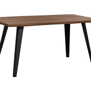 Stół do jadalni prostokątny 160×90 brązowy 194029 Stół do jadalni prostokątny 160×90 brązowy 194029