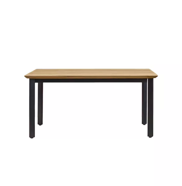 Stół do jadalni z dębowym blatem ATTON 160 x 90 358875