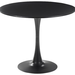 Stół do kuchni jadalni 90 cm czarny 137154 Stół do kuchni jadalni 90 cm czarny 137154