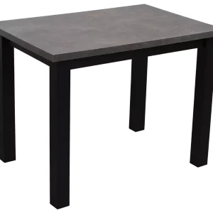 Stół do kuchni jadalni salonu LAP 100×70 Czarny/Beton 412791 Stół do kuchni jadalni salonu LAP 100×70 Czarny/Beton 412791