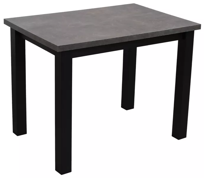 Stół do kuchni jadalni salonu LAP 100x70 Czarny/Beton 412791