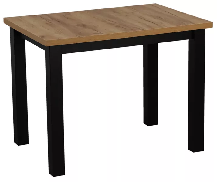 Stół do kuchni jadalni salonu LAP 100x70 Czarny/Dąb Craft 412790
