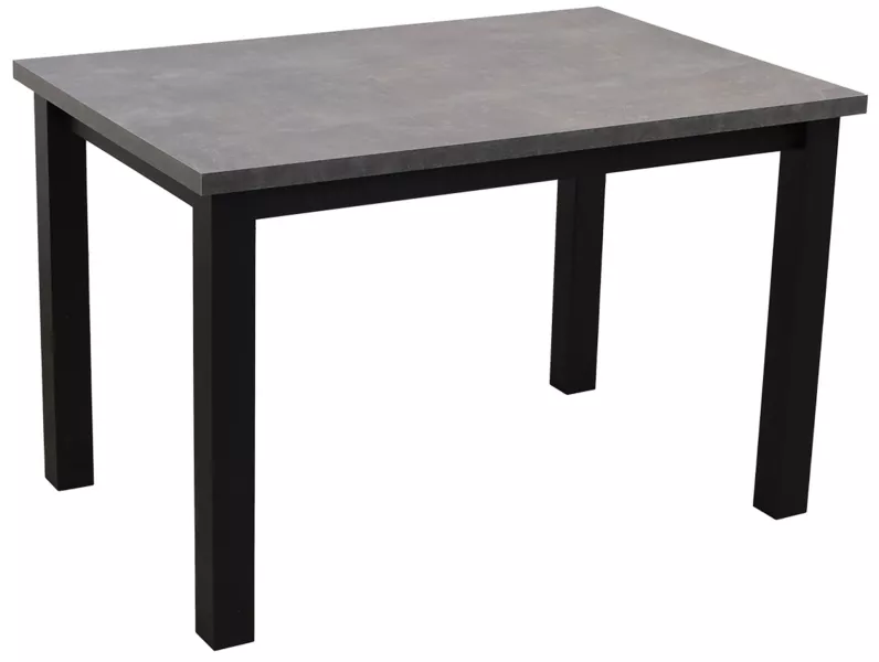 Stół do kuchni jadalni salonu LAP 120x80 Czarny/Beton 412792