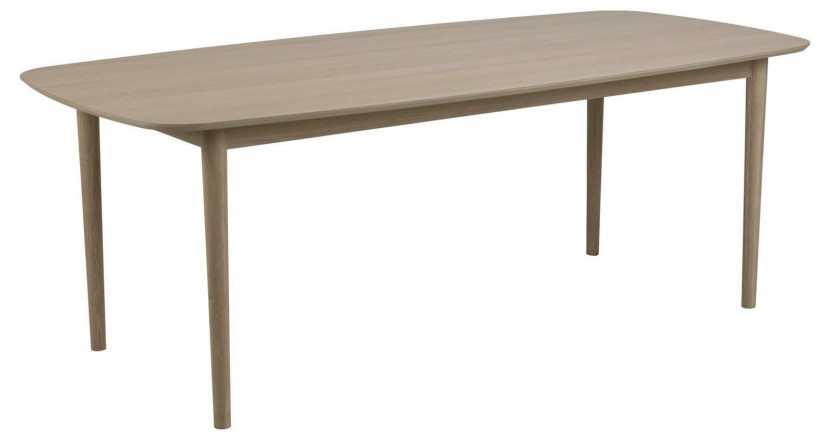 STÓŁ DREWNIANY Aston 100x210 cm dąb bielony 8 OSÓB 312748