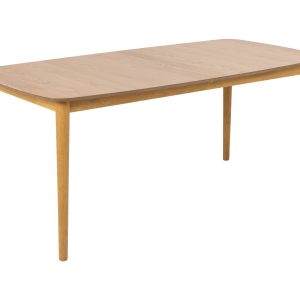 Stół drewniany rozkładany Firenze 180–219 × 90 cm, kolor dębowy lakierowany 790674 Stół drewniany rozkładany Firenze 180–219 × 90 cm, kolor dębowy lakierowany 790674