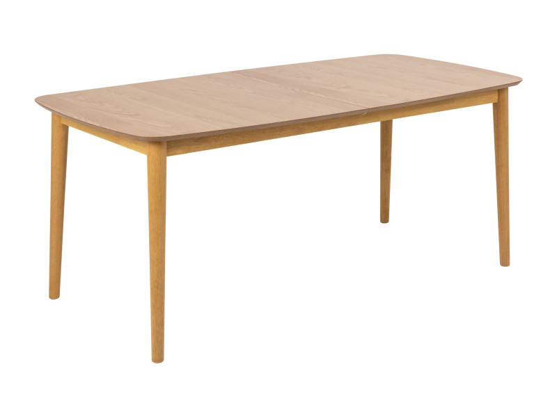 Stół drewniany rozkładany Firenze 180–219 × 90 cm, kolor dębowy lakierowany 790674