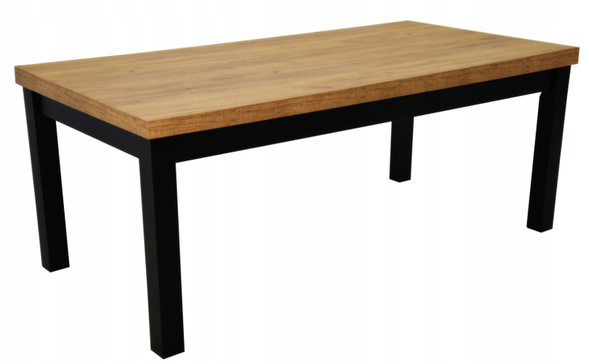 Stół duży solidny rozkładany 90x170/250 Dąb Craft 566162