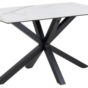 STÓŁ Heaven CERAMICZNY BLAT biały 135×80 cm Akranes 567554