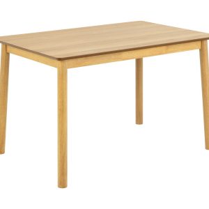 Stół Hikari 120×80 – dla 4 osób, skandynawski styl, drewno kauczukowe 772373