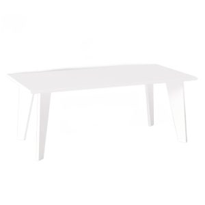 Stół HOLT 180 x 95 cm do kuchni, salonu, jadalni Biały 1062665