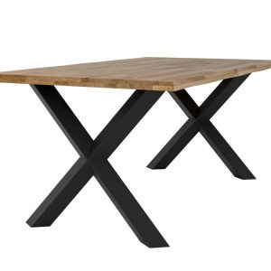 Stół industrialny Belli Dąb180x100 o unikalnym kształcie 977083 Stół industrialny Belli Dąb180x100 o unikalnym kształcie 977083