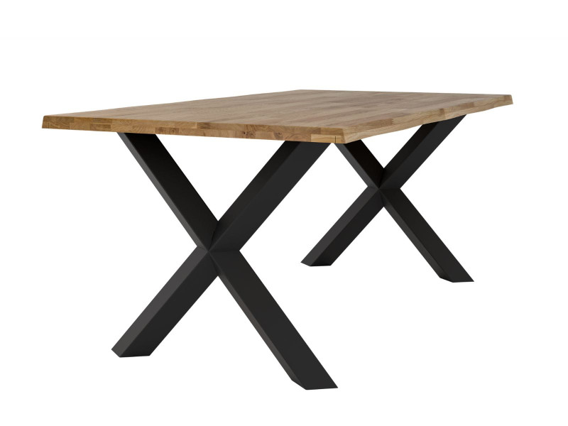 Stół industrialny Belli Dąb180x100 o unikalnym kształcie 977083