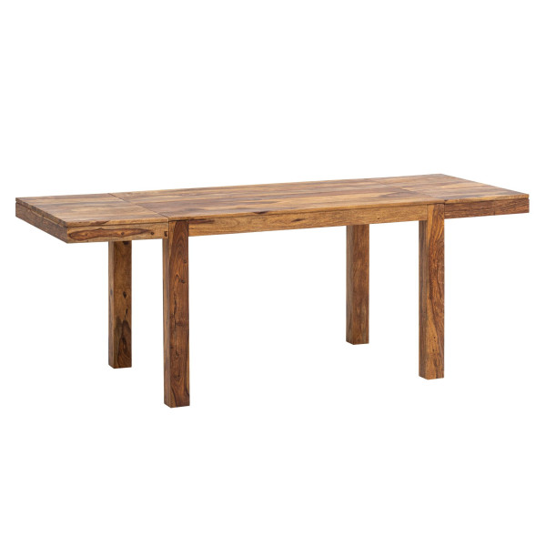 Stół Jadalniany 120 - 200 cm Sheesham Drewno Lite Rozkładany Drewniany 710761