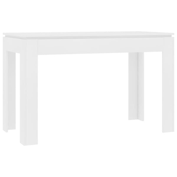 Stół jadalniany biały 120x60x76cm materiał drewnopochodny 383467