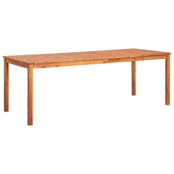 Stół jadalniany Brąz 215 x 90 x 74 cm Drewno vidaXL 406728