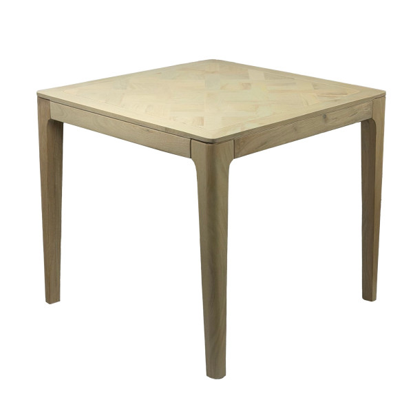 Stół jadalniany z litego drewna kwadratowy 80cm Stół kuchenny Stół 4 osób 965169