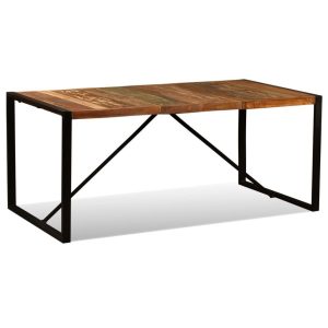 Stół jadalniany z litego drewna odzyskanego, 180 cm 383757 Stół jadalniany z litego drewna odzyskanego, 180 cm 383757