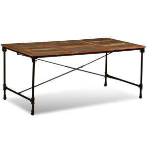 Stół jadalniany z litego drewna odzyskanego, 180 cm 383751 Stół jadalniany z litego drewna odzyskanego, 180 cm 383751