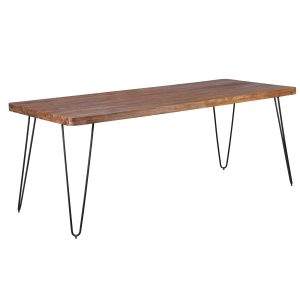 Stół Jadalny Drewno Sheesham Nowoczesny Prostokątny Stół Kuchenny 120 cm 710706