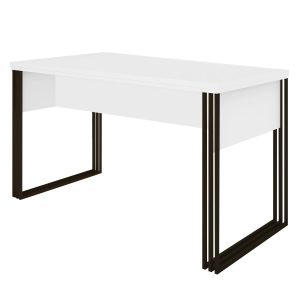 Stół Klara Biały/Czarny 140X70 Cm 940571 Stół Klara Biały/Czarny 140X70 Cm 940571