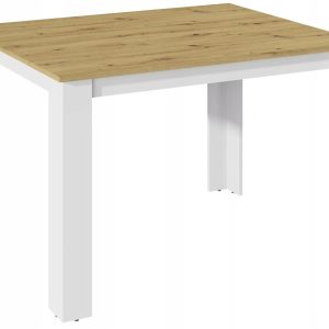 Stół KONGO 120X80 ARTISAN BIAŁY do jadalni salonu 223230 Stół KONGO 120X80 ARTISAN BIAŁY do jadalni salonu 223230