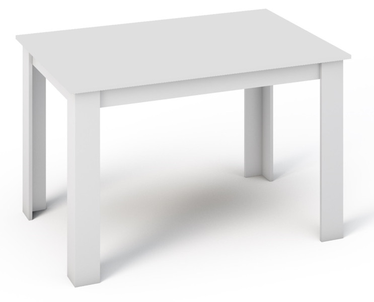 Stół KONGO 120X80 BIAŁY stolik do kuchni salonu 223234
